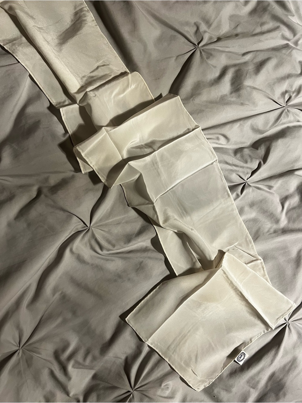 100% silk scarf